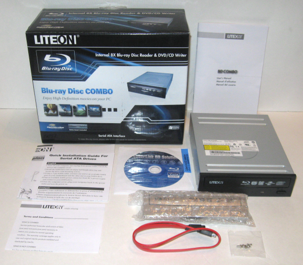 CDRLabs.com - Features - Lite-On iHES208 8x Blu-ray Combo Drive - Reviews